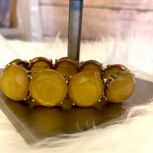 LOFT gold sparkle bracelet